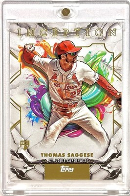 Thomas Saggese 2025 Topps Inception RC #17 St. Louis Cardinals
