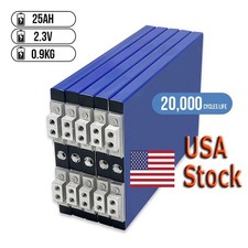 6 pcs SZXUBA Long cycle life sola storage bat...