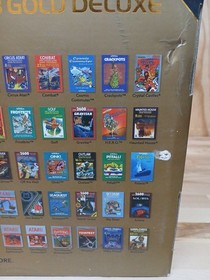 Atari Flashback 8 Gold Deluxe Video Game Console 40th Anniversary Edition NIB