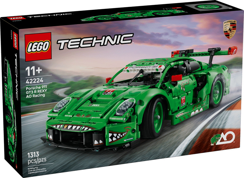 LEGO® Technic™ Porsche 911 GT3 R REXY AO Racing Car 42224