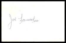 Joe Lavacchia Salem State Uni Basketball Signed Index Card Auto *CA8155
