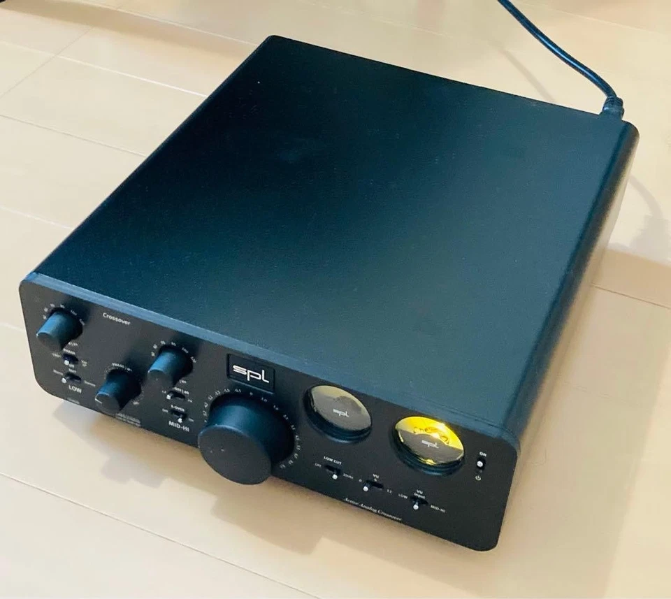 SPL Crossover Black High-End Analog Crossover Working VU Meter Issue - Image 4 of 4