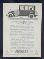 Magazine Ad - 1923 - Jewett Motor Cars - Paige Motor Co.