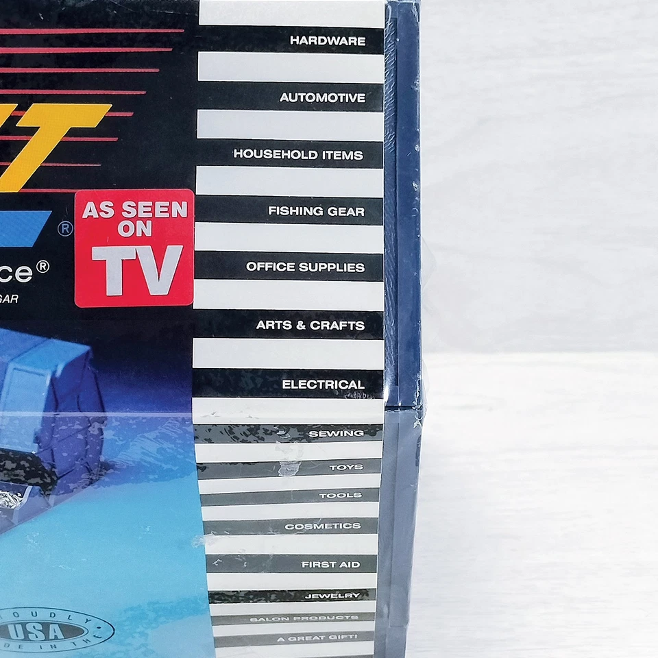 Rolykit Roll Up Storage Case Organizer S-11 Dark Blue Compartments SEALED Vtg - Image 4 of 4