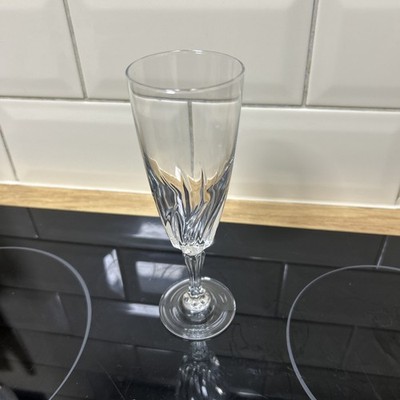 Vintage Cristal D'Arques Durand Flamenco Frankreich französische Kristall Sektflöte 