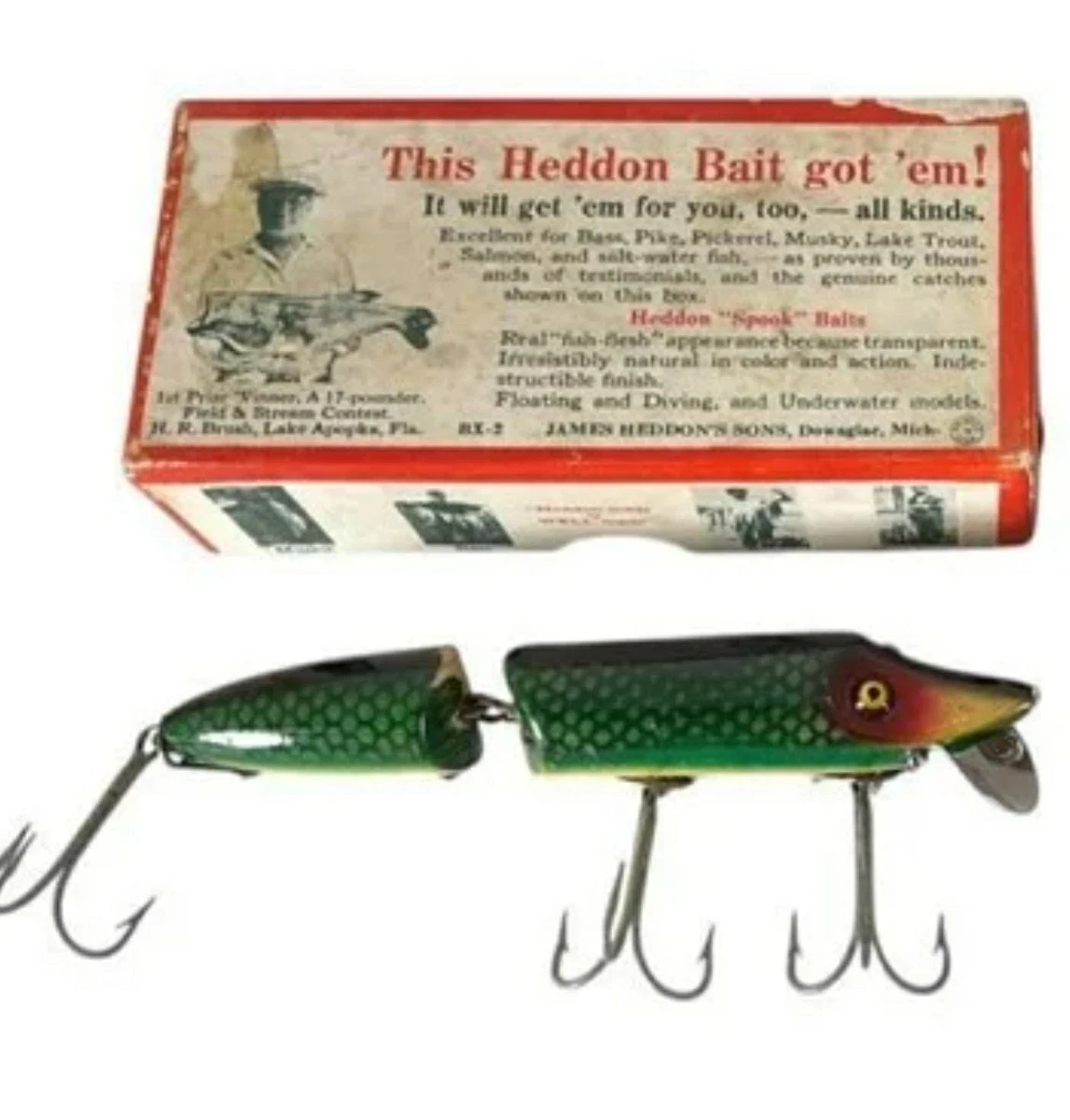Heddon Jointed Vamp for sale | eBay