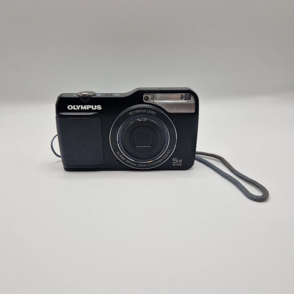 Olympus VG-170 Camera 14MP Digital Compact CCD Sensor Digicam Tested Black Boxed - Image 2 of 4