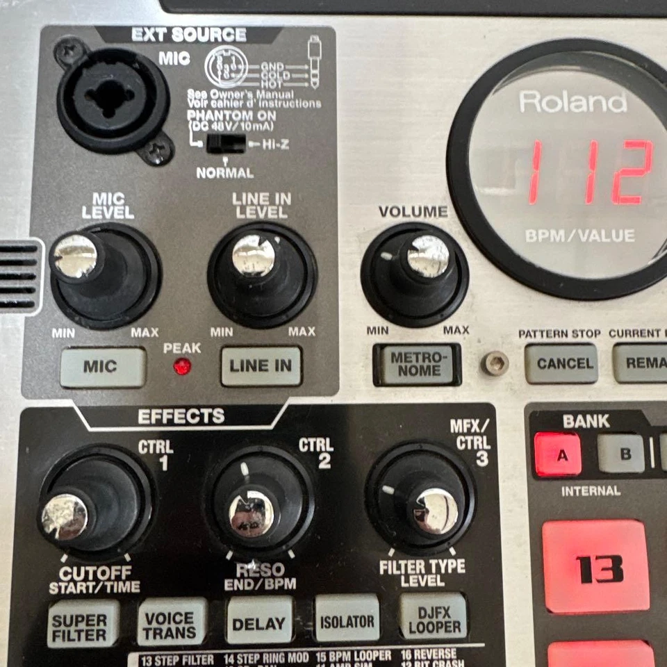 Roland SP-555 Creative Sampler mit Performance Effekten SP-404 606 Neuwertig #4 - Bild 4 von 4