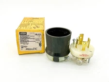 New Hubbell HBL2731 Twist Lock Plug 3P 4Wire 30A 480V 2731