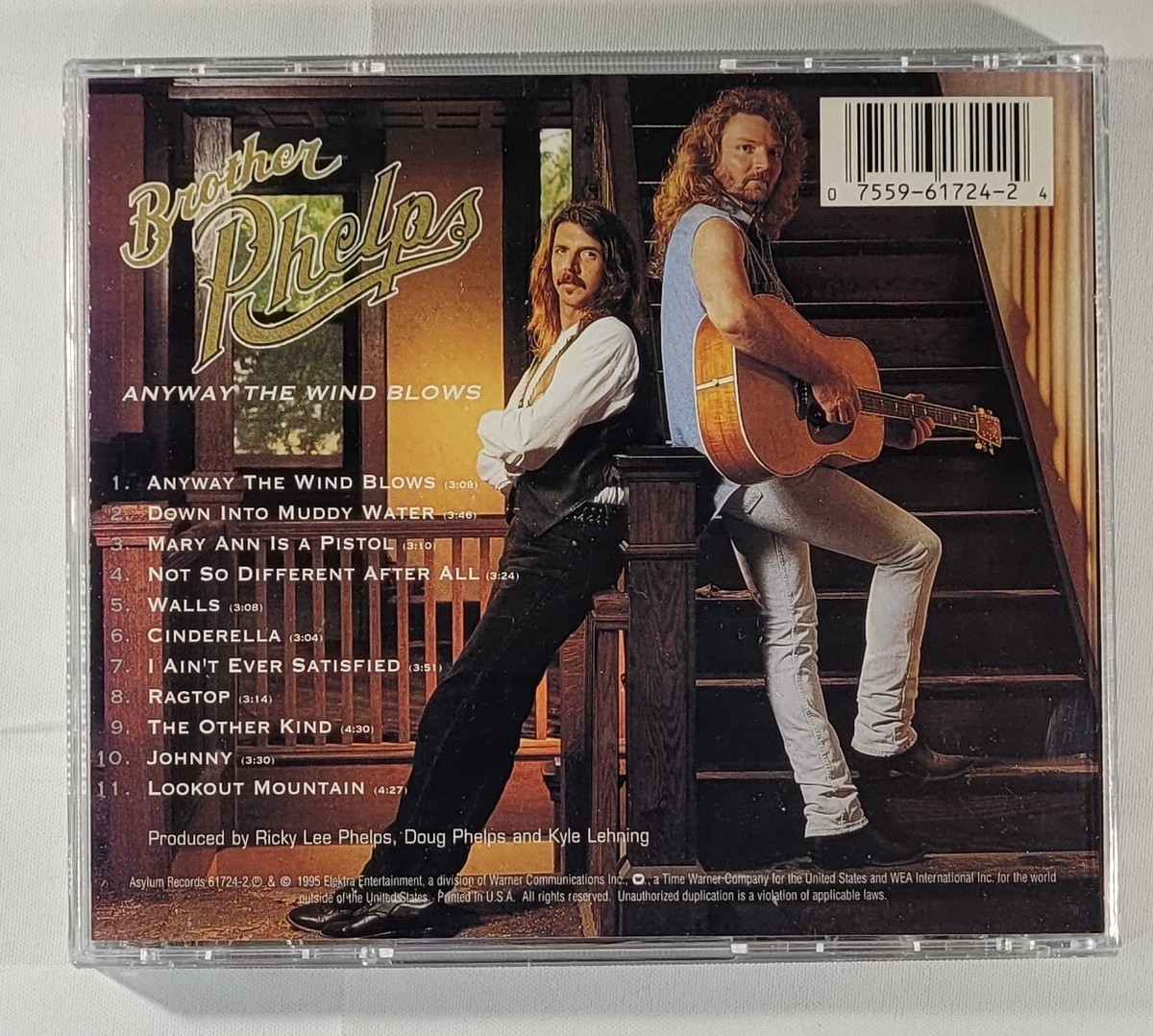 洋楽 THE BIG BROTHER / DAVE RODGERS AVCD-1006 Brother Phelps - Anyway the Wind Blows [1995 Used CD] | eBay