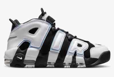 Nike Air More Uptempo Black-White New Sneakers Men's Size 10.5 US