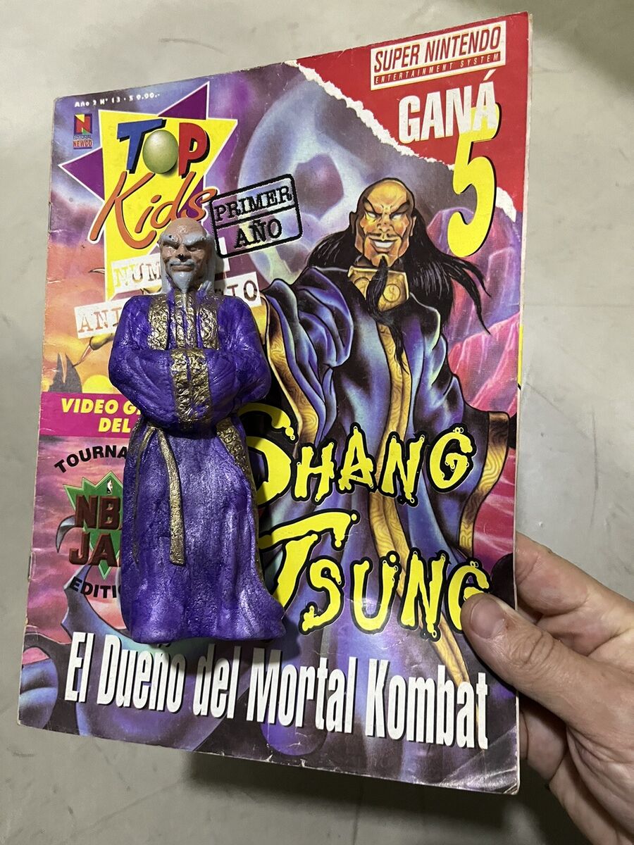 SHANG TSUNG MK3 VARIANT - MORTAL KOMBAT VINTAGE ARGENTINA COLLECTION JOCSA