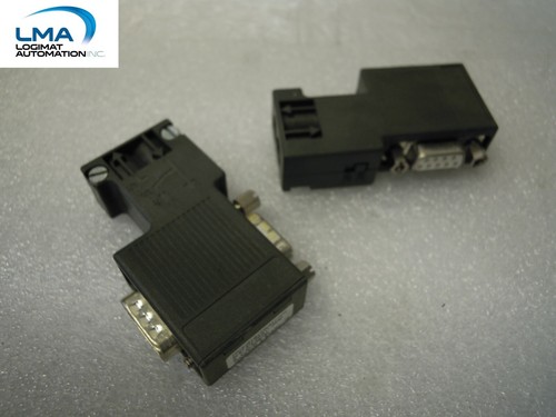 2X SIEMENS 6ES7 972-0BB11-0XA0 SIMATIC S7 BUS CONNECTOR 9-PIN 12MBd - Foto 1 di 3