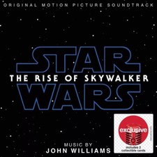 STAR WARS THE RISE OF SKYWALKER SOUNDTRACK New Audio CD with 2 Collectible Cards
