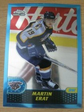 2001-02 Topps Chrome Rookie Martin Erat #154 Nashville Predators