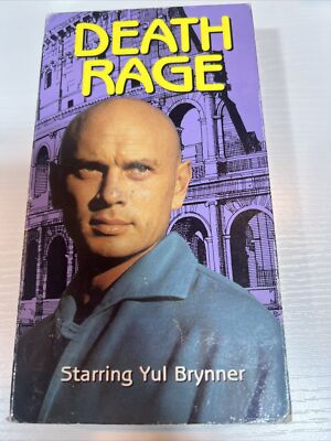 Brand New Sealed ~ Death Rage - Yul Brynner - Cult Classic Rare