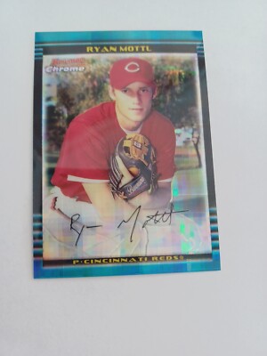 2002 Bowman Chrome - Ryan Mottl #194 X-Fractor /250 (RC) for sale