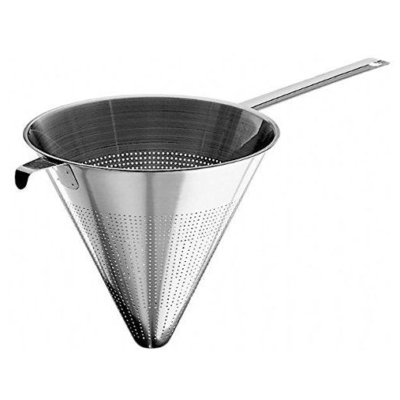 Colino Cinese In Acciaio Inox 24 Cm - Setaccio Conico Per Cucina - Per Salse, Farine E Liquidi - Foto 6