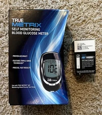 True Metrix Meter & Blood Glucose Test Strips 50 CT (1 BOX) EXP 2/2026
