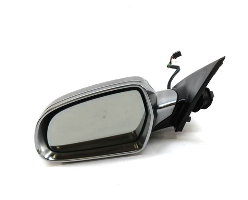 10-16 AUDI S4 (B8 8K) LEFT DRIVER MANUAL HEATED AUTODIM BLIND SPOT DOOR MIRROR