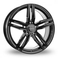 4X MG ZT 2001 to 2005 Alloy Wheels - 18" Romac Venom Gloss Black