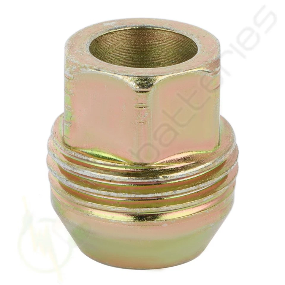 20 tuercas de bellota abultadas de zinc dorado M12x1,5 para Chevrolet Malibu 1997-2012 Foto 3 de 4