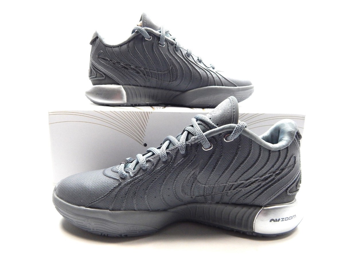 NIKE LEBRON XXI HF5353 001 COOL GREY METALLIC SILVER MEN SHOES | eBay