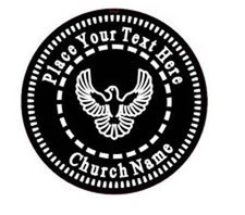 New Shiny EZ-Seal Round Personal Address Embosser - Hand Held - Style 55