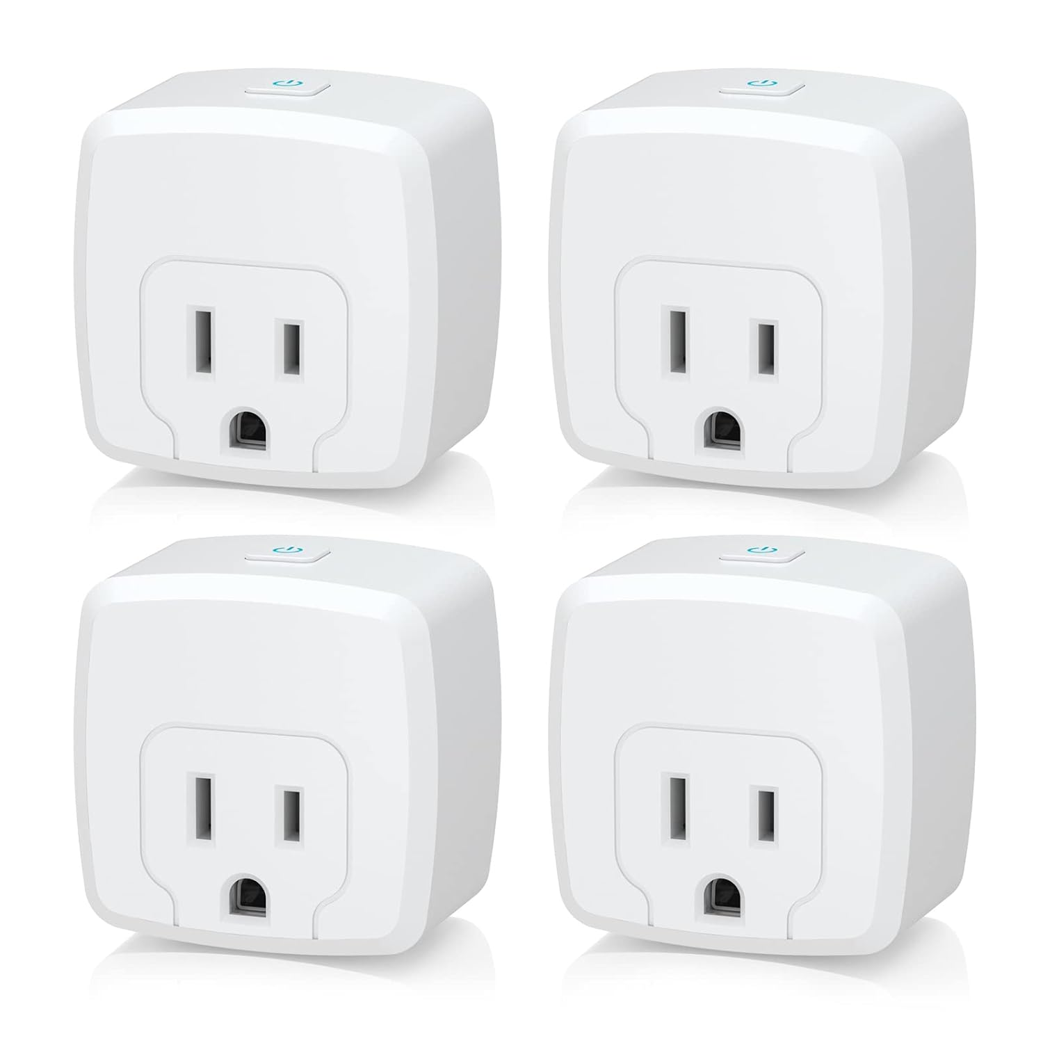 Smart Plug Mini 15A, Wifi Smart Outlet Works with Alexa, Google Home Assistant,-image