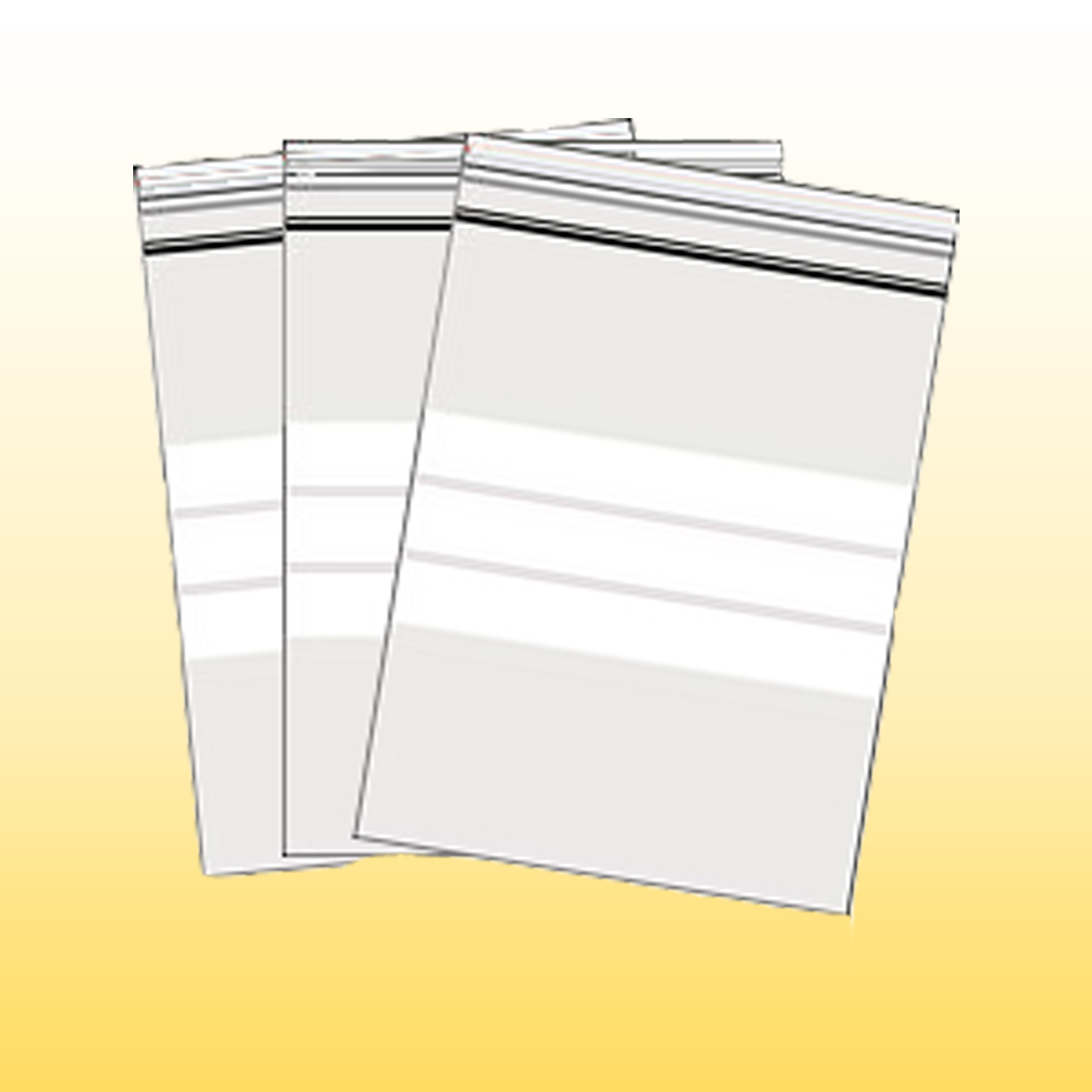 500 Druckverschlussbeutel 160 x 220 mm mit Beschriftungsfeld 50my