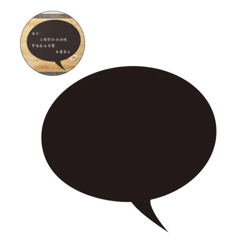 Peel and Stick Instant Chalkboard Round Wall Decal Chalkboard Labels Stickers