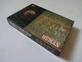 EGYPT Nintendo Famicom HUMAN NES 1986 Puzzle Game w/Box Manual NTSC-J From Japan