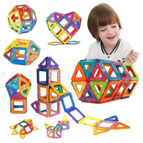 50Pcs Mini Magnetic Building Blocks 