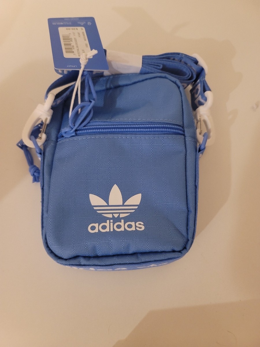 Adidas Originals Unisex Festival Crossbody Bag Real Blue