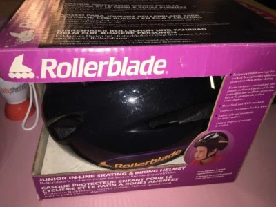 Rollerblade Junior Roues Alignées Patinage Casque Noir - Photo 1/3