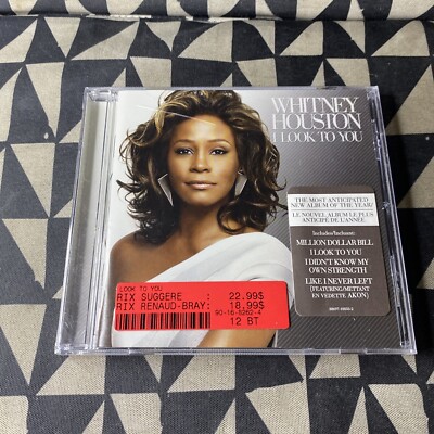 Whitney Houston: I Look to You CD - Brand New Sealed Cracked Case