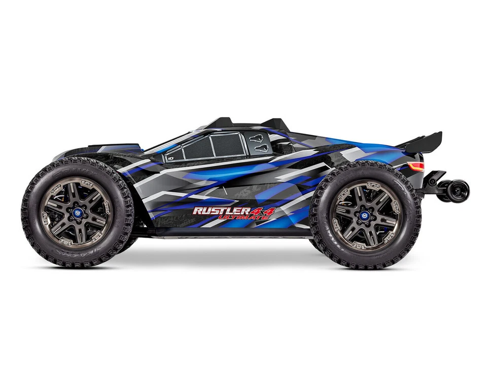 Traxxas Rustler 4x4 VXL Ultimate blau TRX67097-4-BLUE - Bild 2 von 4