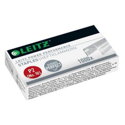 1000 LEITZ Heftklammern 5577 No. 10 / P2 verzinkt