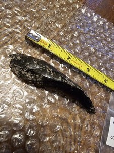 Early Pre-Colombian Obsidian Knife, found in South America