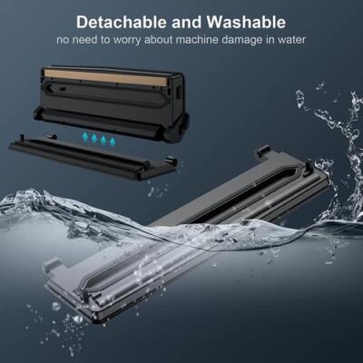 ALACRIS Vacuum Sealer Machine (Include 15 sealer bags) with 7mm