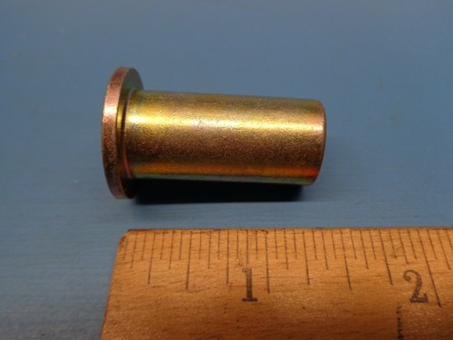 (5) RAMCO S50-450 RIVET NUT STEEL 1/2-13 THREAD THREADED FLAT HEAD STD. OPEN END - Picture 4 of 4