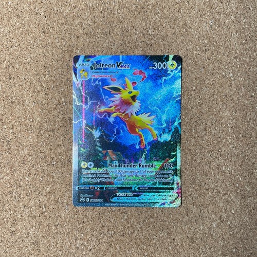 #1 Jolteon VMAX SWSH184 SWSH: Sword & Shield Promo Cards Holo *B1 - Picture 1 of 2