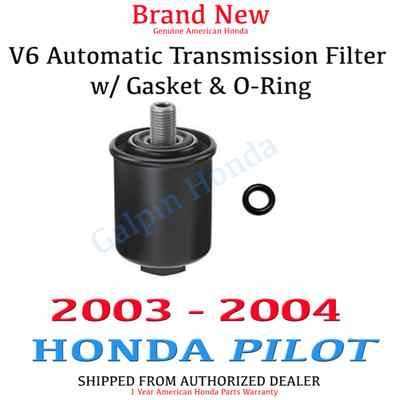 Genuine Oem Honda Pilot Automatic Transmission Filter Atf 03 04 Trans Ebay