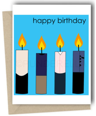 Weezer Inspired Birthday Card The Blue Album Buddy Holly Greeting Card