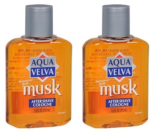 aqua velva musk aftershave cologne