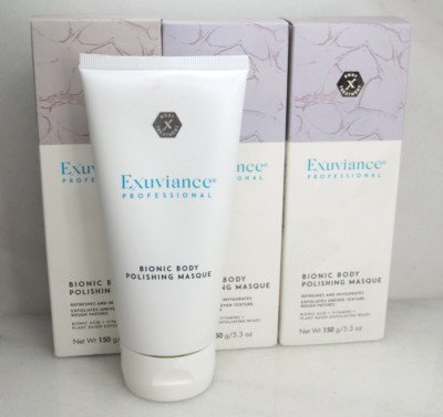 EXUVIANCE PROFESSIONAL BIONIC BODY POLISHING MASQUE 5.3 OZ NWB LOT OF 3