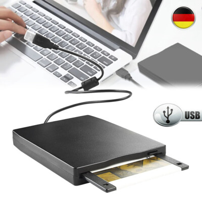 Externes USB-Diskettenlaufwerk FDD 1,44MB Floppy Disketten-Laufwerk Floppylaufwe