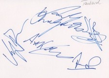 Tankard Autogramme signed 10x15 cm Karteikarte 