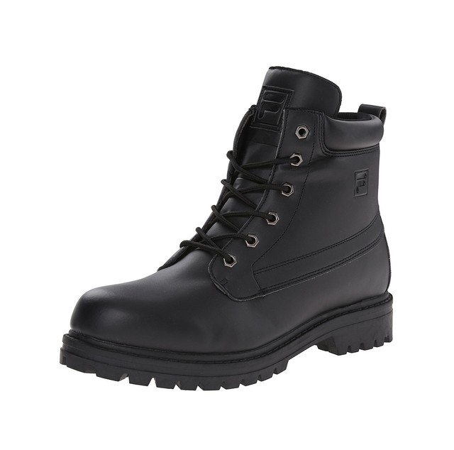 fila boots black