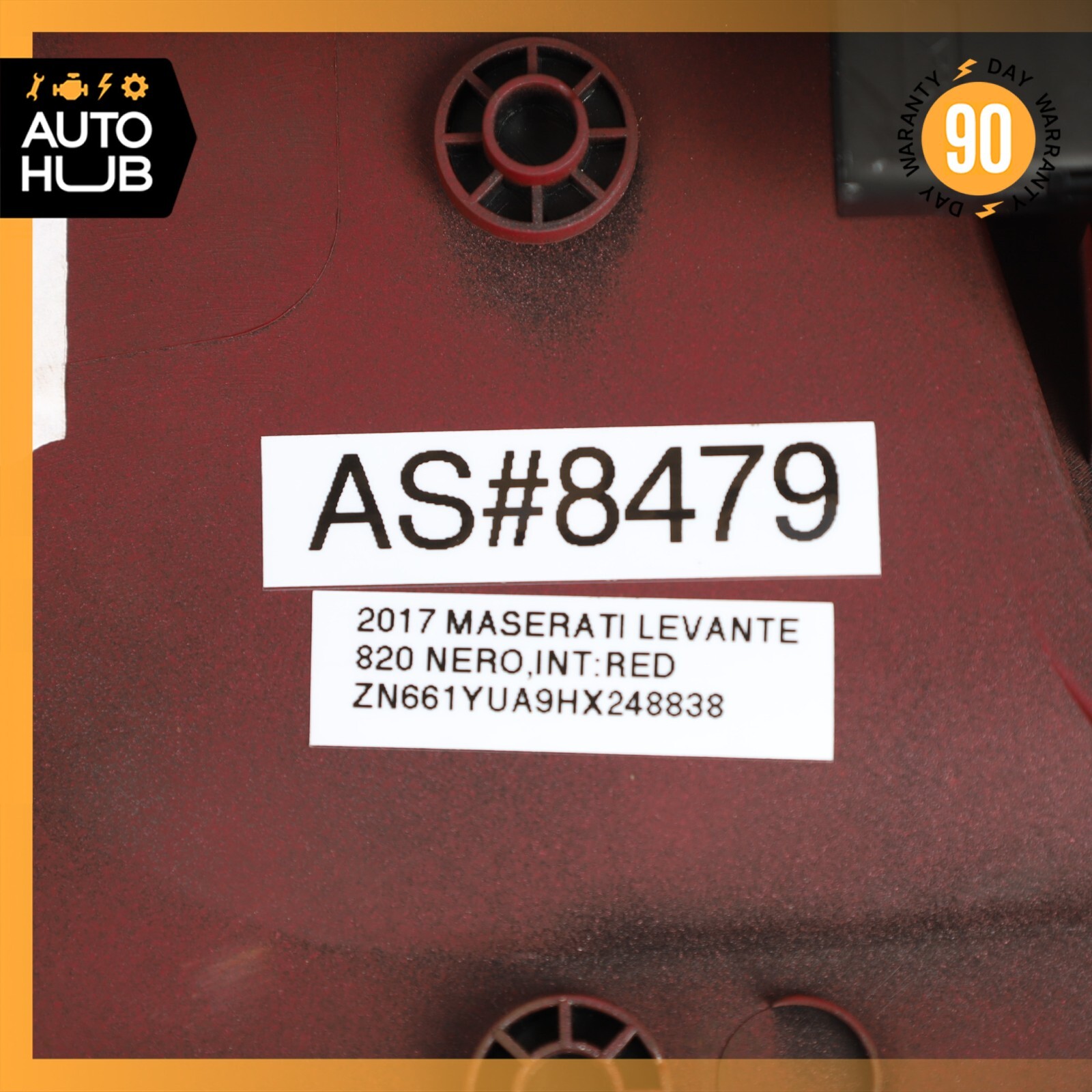 14-20 Maserati Levante S M161 Front Left Side Seat Switch Cover Trim OEM 26k